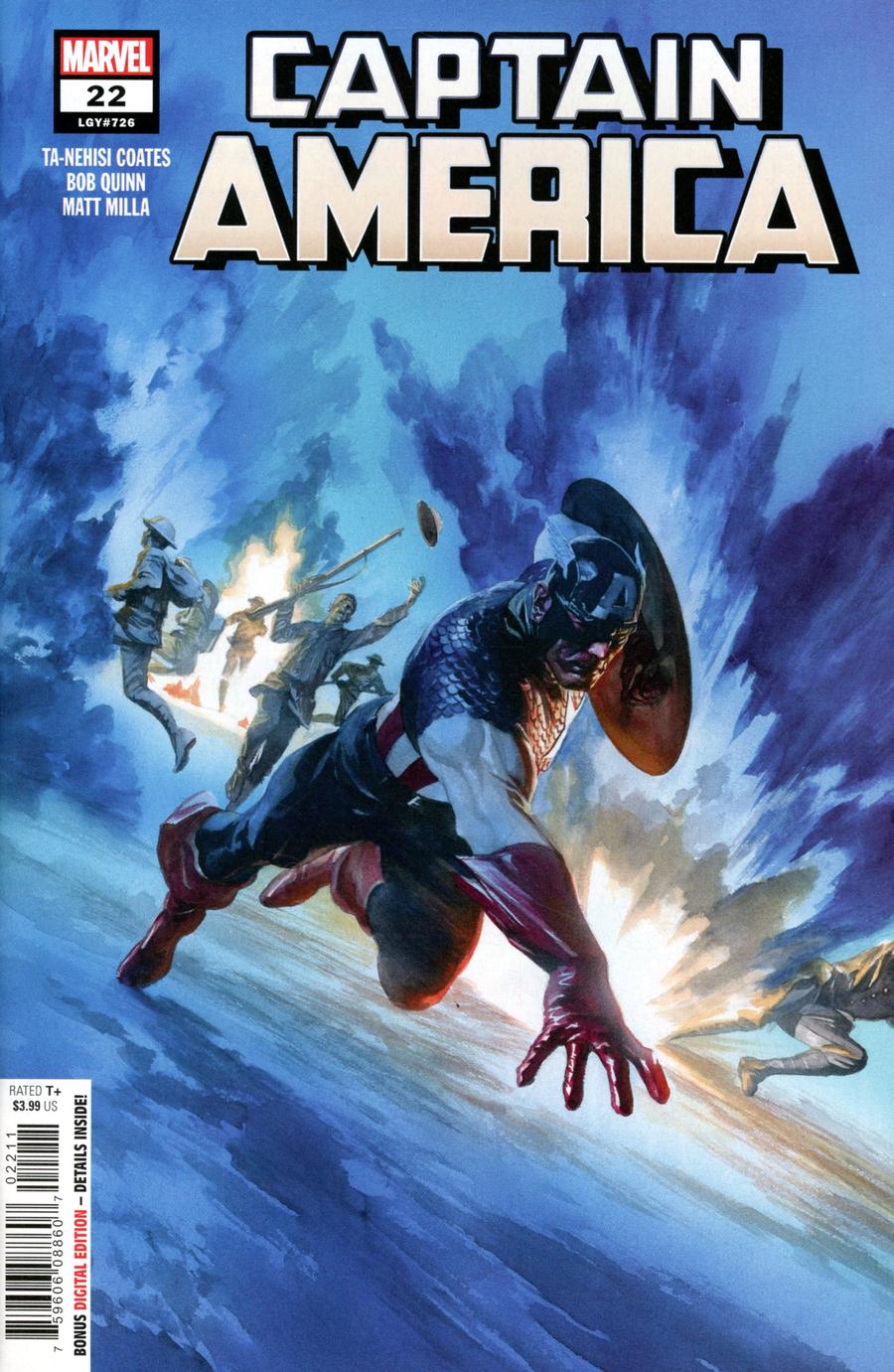 Captain America Vol 9 #22 comic book cover