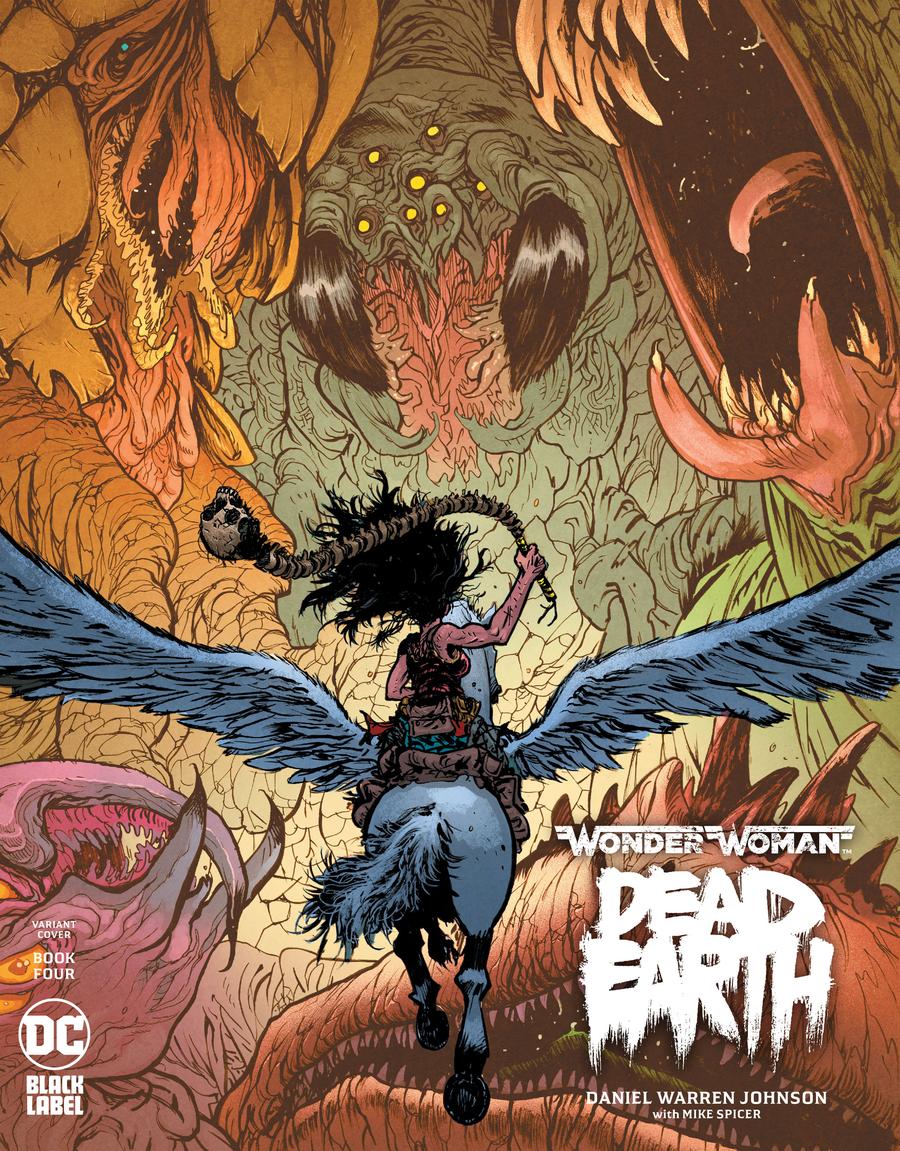 WONDER WOMAN DEAD EARTH #4 (OF 4) CVR B DANIEL WARREN JOHNSON VAR