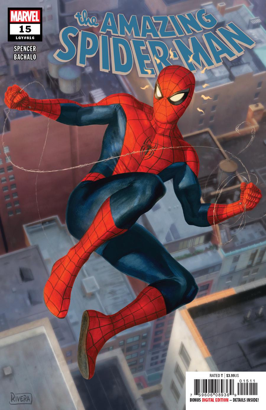 Amazing Spider-Man Vol 5 #15 Cover A Regular Paolo Rivera Cover