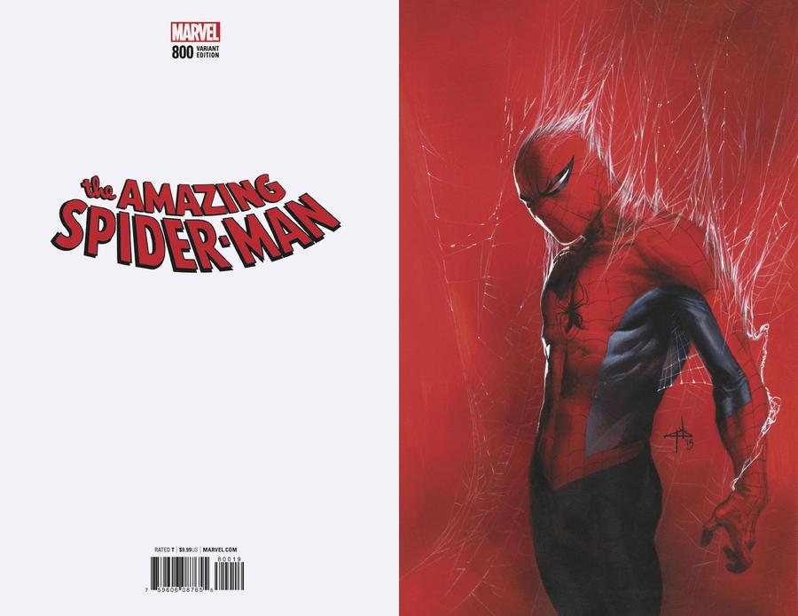 Amazing Spider-Man Vol 4 #800 Cover P Incentive Gabriele Dell Otto Virgin Variant Cover Amazing Spider-Man Vol 4 #800 Cover P Incentive Gabriele Dell Otto Virgin Variant Cover